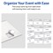 Avery Printable Adhesive Name Tags, 2-1/3" x 3-3/8", Matte White, Pre-printed Metallic Silver Hello My Name Is Design, Laser & Inkjet Compatible, 160 Total